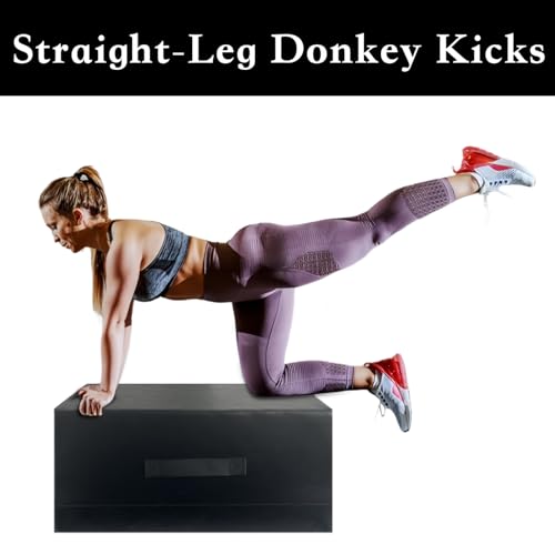 Flat Large Multi-Functional Hip Thrust Bench for Glutes & Total Body Workout