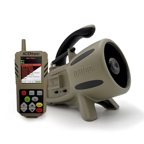 Electronic Hunting Call with 200 Sounds & 300-Yard Remote Range