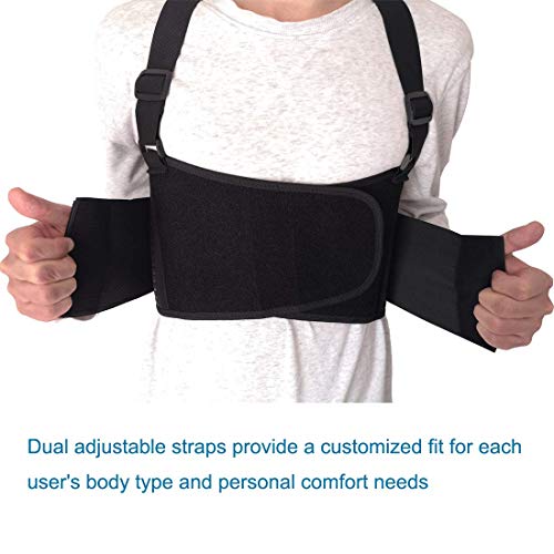 XL Breathable Rib Support Brace for Broken and Bruised Ribs, Chest & Sternum Injury