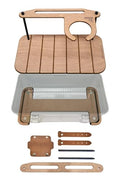 Wooden Coffee Dripper & Accessory Set for Stanley 10qt Lunch Box Camping