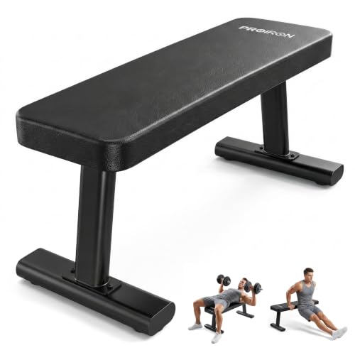 PROIRON Heavy Duty Flat Weight Bench 1200LB Capacity for Strength Training