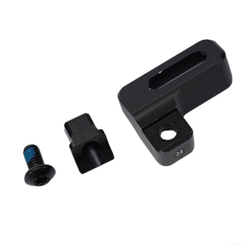 Bike Shifter Adapter, Aluminum Alloy Bike Shifter Adapter For SRAM Lightweight Bicycle Integrated Mounting Adapter Compatible for ISpec EV Brake(Right)