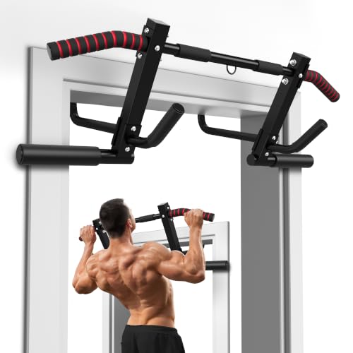 Doorway Pull Up Bar - Heavy Duty Multi-Grip Exercise Bar for Home Fitness