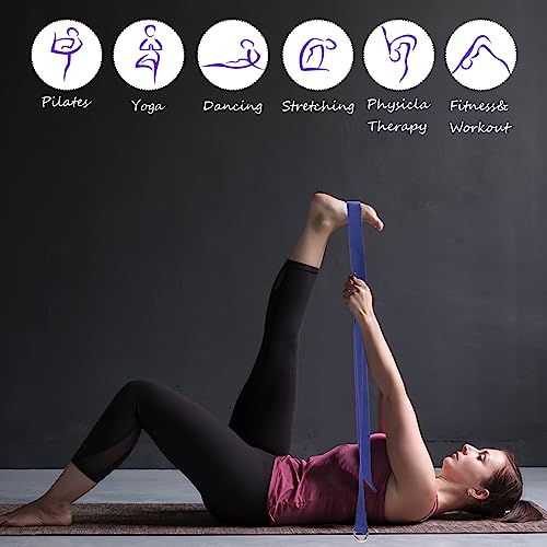 Multicolor Wettarn 15-Piece Yoga Blocks & Straps Set for Stretching & Flexibility