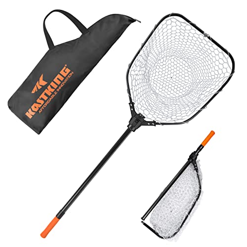 KastKing Brutus 75" Extendable Silicone Landing Net with Foldable Handle