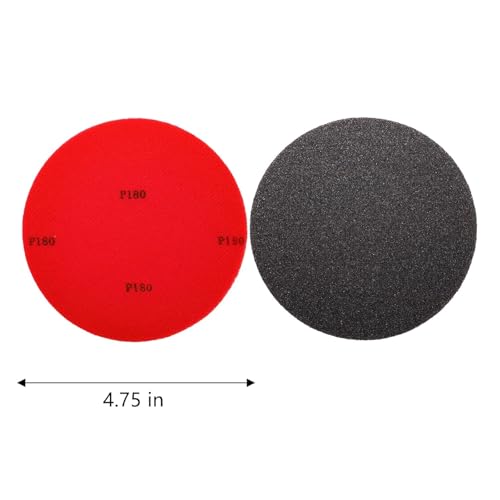 Bowling Ball Sanding and Polishing Pads Kit - 180-5000 Grits for Resurfacing & Cleaning