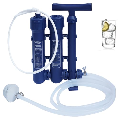 RETOTLA Emergency Water Filtration System for Camping & Survival