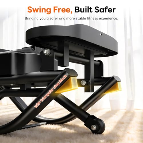 HXD-ERGO Rock Stepper with Resistance Bands, Low-Impact Home Fitness