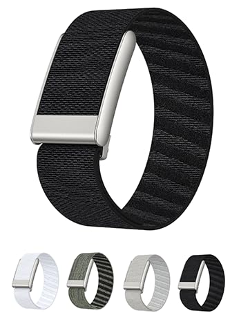 Vyntrago Nylon Sport Band Compatible with Whoop 5.0 Bands One, Peak and Life, Nylon Breathable Sports Waterproof Replacement Wristbands for Women Men (NOT for Gen 4)