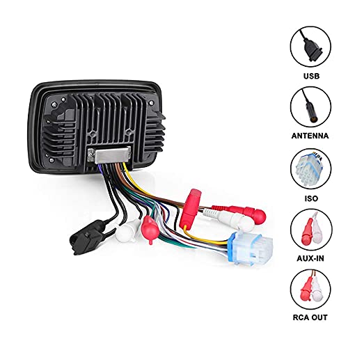 GUZARE Waterproof Marine Bluetooth Radio for Boats, Golf Carts, ATV, UTV, Hot Tubs