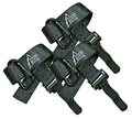 3 Pack Tree Climbing Safety Straps - Heavy-Duty Hunting Gear & Quick-Connect Tree Tether