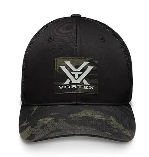 Vortex Pathbreaker Pro Snap Back Cap - One Size Black Multicam