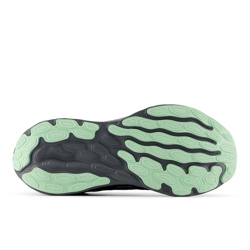 New Balance Women's Fresh Foam 680 V8 Waterproof Running Shoes - Black/Castlerock/Lab Green / Size 11