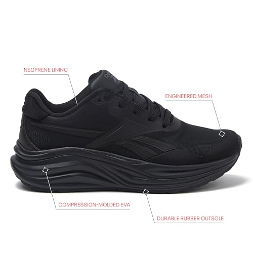 Reebok Futura Dash Women’s Running Shoes - Black/Black/Black, Size 7