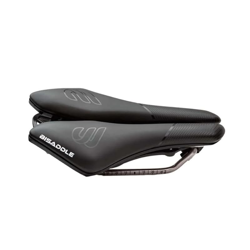 Adjustable Split Bike Saddle for Road Gravel MTB - Pressure Relief Comfort