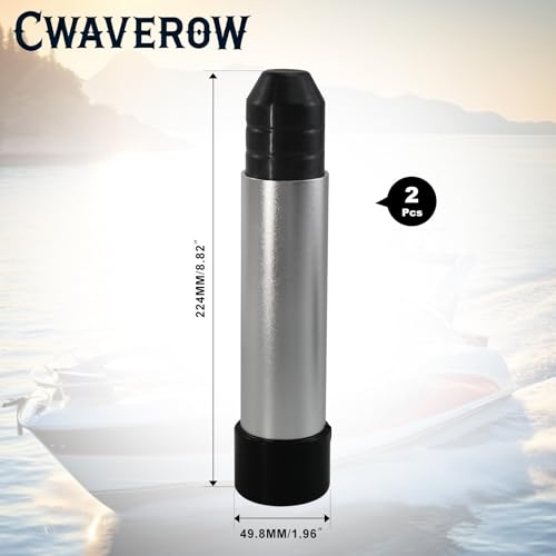 2PCS Transom Saver for Outboard Motors - Aluminum Boat Trailer Support (Variation: 2PCS Support Post)