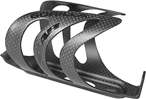 XLAB Gorilla Cage Matte Black Bicycle Bottle Cage with High Grip Force