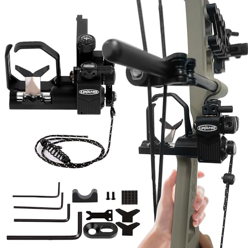 LWANO Right Hand Drop-Away Arrow Rest for Compound Bow – Hunting & Archery Accessory