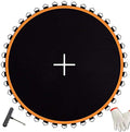 12 ft Round Trampoline Mat Replacement with UV-Resistant PVC & 72 V-Rings