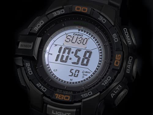 Digital Outdoor Sport Watch with Altimeter, Compass, Barometer - Solar Powered