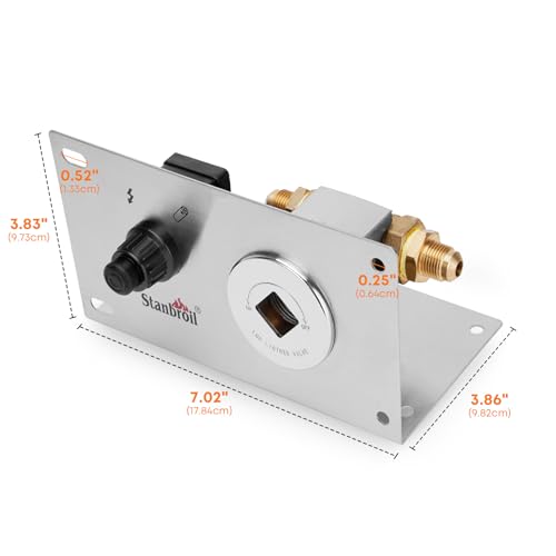 Stanbroil Gas Fire Pit Ignition Kit with Spark Ignitor & Mounting Plate