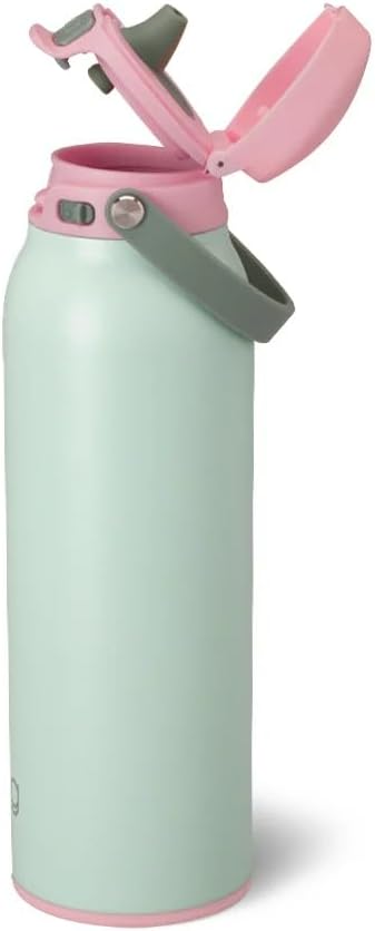 Swig Life 32oz Insulated Water Bottle - Leak Proof, Reusable with Lid & Handle | Sage Mist Color