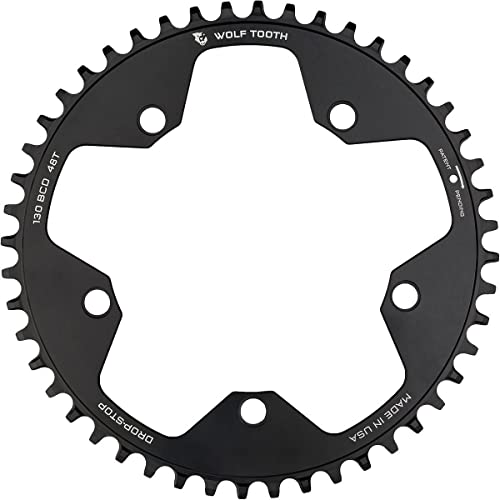 Wolf Tooth Drop Stop B 38T Chainring - 130 BCD for 9-12 Speed MTB & Gravel Bikes
