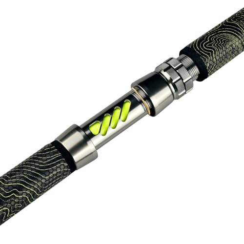 Glow Catfish Fishing Rod 7' Medium - Yellow - Night Fishing Cast Rod