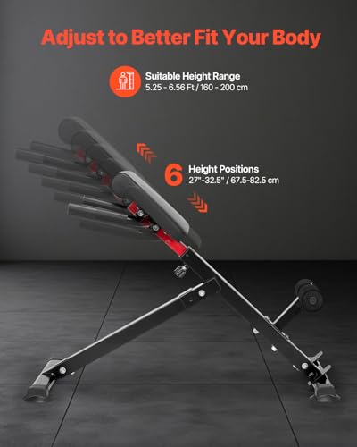 Adjustable Foldable Roman Chair Hyperextension Bench for Back Glutes Hamstring Workout
