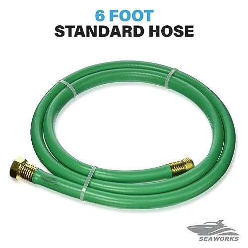 Boat Winterizing Kit with Pump, Flusher, Bucket & Hose for Marine Protection