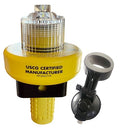 SOS LED Distress Signal Light with IR & Float Ring - USCG Approved, White