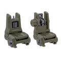 Magpul MBUS 3 Front & Rear Flip-Up Sights Set OD Green - Tactical Rifle Accessories