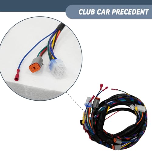 Golf Cart Wiring Harness for Club Car Precedent Gray Controller - Model #1515-5201 (Variation: Gray Controller)