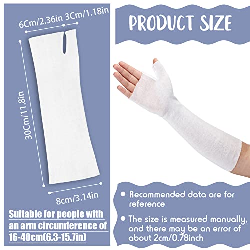 Halloween Mummy Gauze Bandage Wrap 3x12 Inch - 20 Pack for Cosplay & First Aid