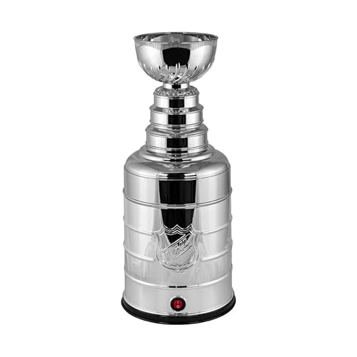 Uncanny Brands NHL Stanley Cup Popcorn Maker - Hot Air Microwave Style