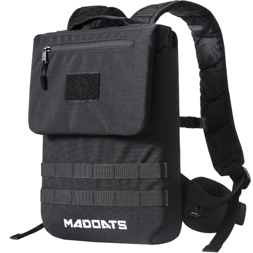 Rucking Plate Carrier with Adjustable Straps and Reinforced Structure