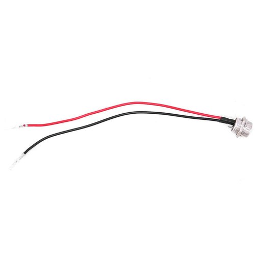 Keenso Electric Scooter Charging Port, 6 Pcs Electric Car Scooter Charging Port Connector 3 Pin Aviation Head Charging Hole