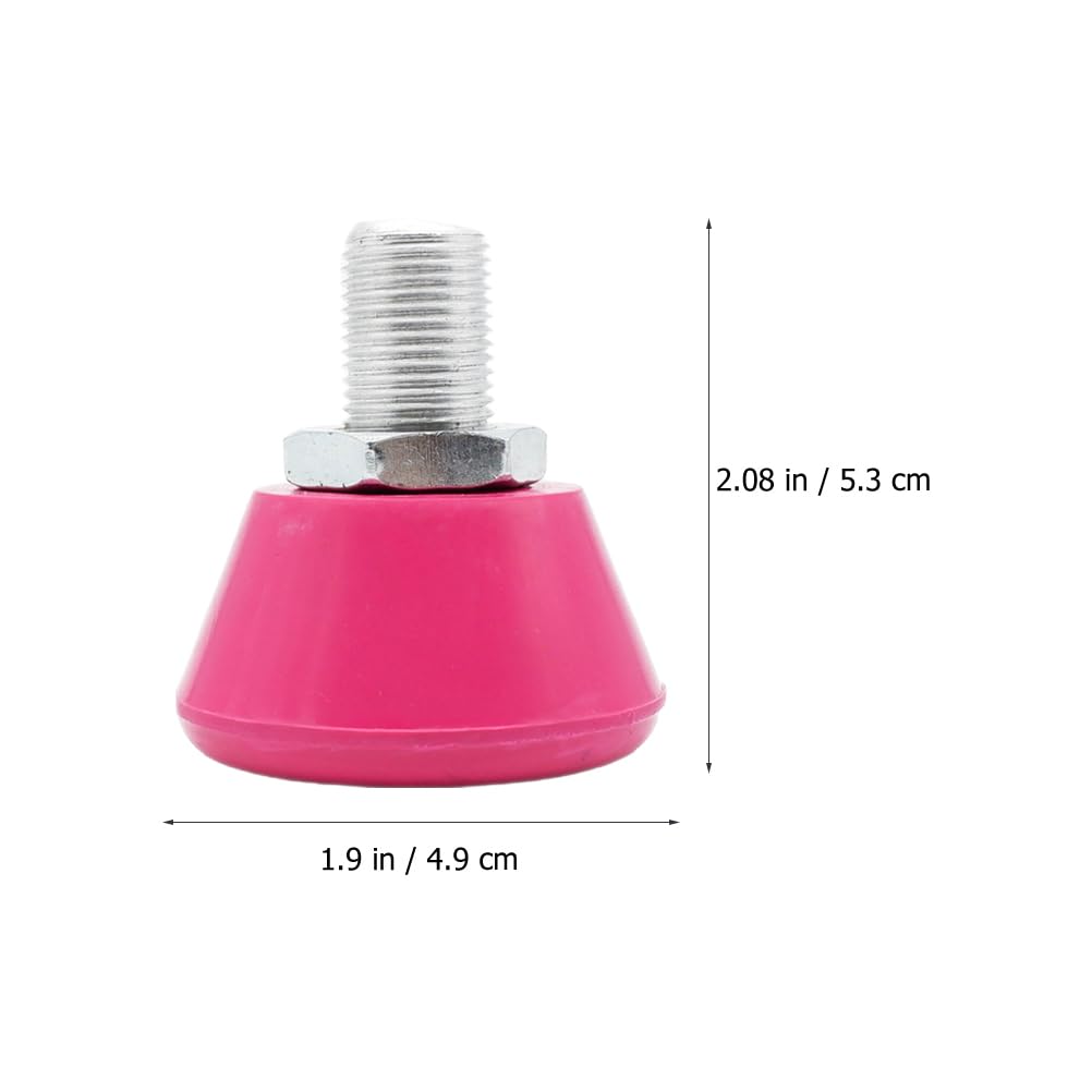Veemoon 1 Pair Roller Skate Stoppers, Roller Skate Parts Skates Toe Stoppers Skates Brake Toe Stops Replacement Accessories