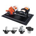 SEAFLO 33 Series Water Pump with Accumulator Tank - 115V, 3.3 GPM, 45 PSI, 0.2-Gallon for Marine RV Off-Grid Home