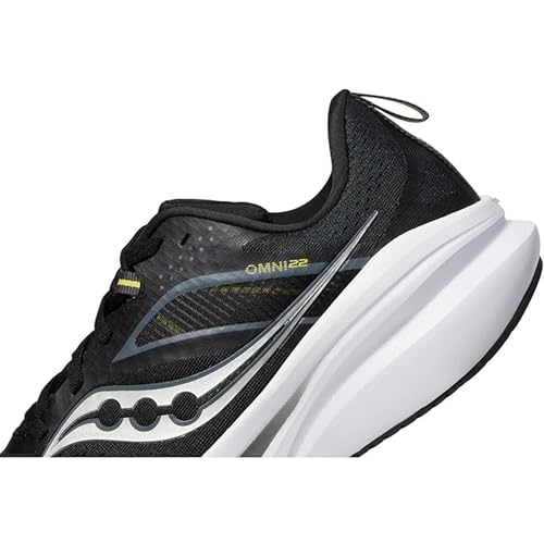 Saucony Women's Omni 22 Running Sneakers - Size 6.5 Black/White
