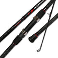 Fiblink 10' Surf Casting Baitcasting Fishing Rod - 2-Piece Carbon Fiber Travel