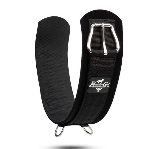 30-Inch Professional's Choice SMX Western Horse Cinch Black