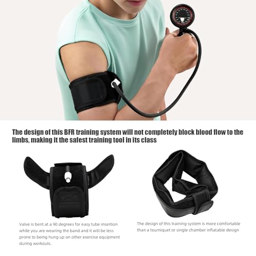 Blood Flow Restriction Bands for Occlusion Training - 2 Leg Bands