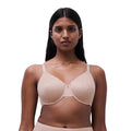 Magique Back Smoothing Minimizer Bra 34D Beige - Comfortable Support