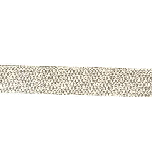 1 Inch Heavy Cotton Webbing Strap - 25 Yards for Bags and Crafts - Natural