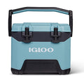 Igloo BMX Cooler 25 QT Celadon Insulated Hard Shell Ice Chest with Riser Tech