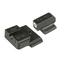 TRUGLO Tritium Pro Handgun Night Sights, Compatible with Ruger Handguns Compact Durable Glow-in-The-Dark Front & Rear Gun Sights with White Focus Lock Front Ring