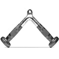 FITNESS MANIAC Home Gym Weightlifting Machine Attachments Tricep Press Push Down Bar V Handle Close Grip Cable V bar Rubber Handgrips
