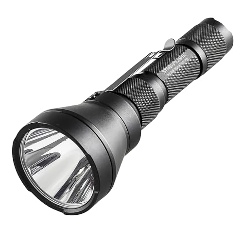 Streamlight MegaStream HP 1350-Lumen Tactical Flashlight with USB-C, Holster, Black - Portable EDC Light