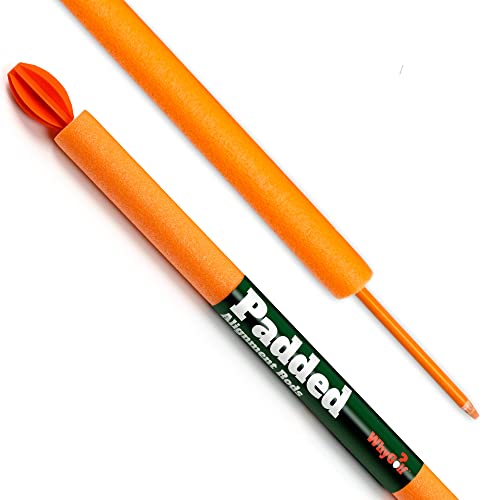 Golf Alignment Rods Set with Padding for Swing Training - Perfect for All Skill Levels
